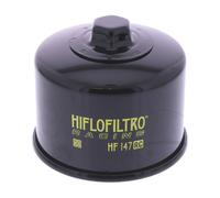Oil Filter For Kymco UXV 500 4X4 09-14 Hiflo HF147RC Hiflofiltro Oval Rubber