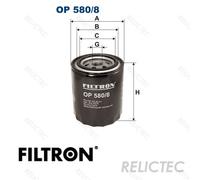FILTRON OP 580/8 Oil filter