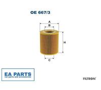 Oil Filter for LAND ROVER DISCOVERY DISCOVERY IV VAN FILTRON OE 667/3