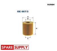 OIL FILTER FOR LAND ROVER DISCOVERY V VAN RANGE ROVER FILTRON OE 667/3