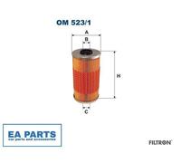 Oil Filter for LAND ROVER OPEL BMW FILTRON OM 523/1