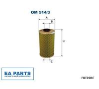 Oil Filter for MAN F8 F9 FOC G FILTRON OM 514/3