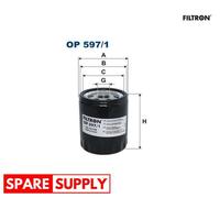 OIL FILTER FOR MAZDA 2 HATCHBACK 2 SALOON 3 3 HATCHBACK FILTRON OP 597/1