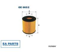 Oil Filter for MAZDA FILTRON OE 665/2