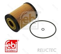 37478 Oil Filter with seal rings, 1 unit