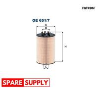 OIL FILTER FOR MERCEDES-BENZ ATEGO 3 FILTRON OE 651/7
