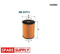 OIL FILTER FOR MERCEDES-BENZ CHRYSLER JEEP FILTRON OE 677/1