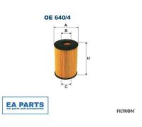 Oil Filter for MERCEDES-BENZ FILTRON OE 640/4