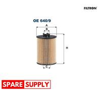 OIL FILTER FOR MERCEDES-BENZ FILTRON OE 640/9
