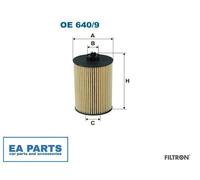 Oil Filter for MERCEDES-BENZ FILTRON OE 640/9