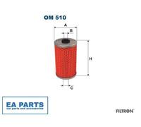 Oil Filter for MERCEDES-BENZ PUCH FILTRON OM 510