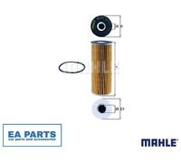 Oil Filter for MERCEDES-BENZ S124 A124 C124 W124 MAHLE OX 133D