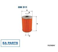 Oil Filter for MERCEDES-BENZ W114 S123 C123 W123 FILTRON OM 511