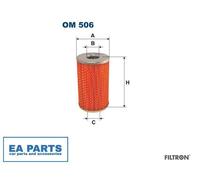 Oil Filter for MERCEDES-BENZ W114 W115 S123 C123 FILTRON OM 506
