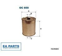 Oil Filter for MERCEDES-BENZ W115 W110 HENSCHEL 2-t O 309 FILTRON OC 600