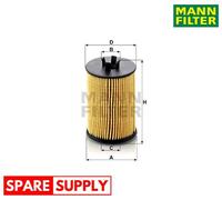 OIL FILTER FOR MERCEDES-BENZ W169 W245 MANN-FILTER HU 612/1 X