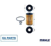 Oil Filter for MERCEDES-BENZ W176 W246 W204 W205 MAHLE OX 153/7D2