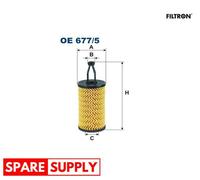 OIL FILTER FOR MERCEDES-BENZ W204 W205 A205 C204 FILTRON OE 677/5