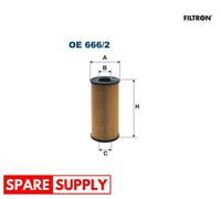 OIL FILTER FOR MERCEDES-BENZ W205 S205 FILTRON OE 666/2