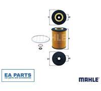 Oil Filter for MORGAN AERO 8 AERO Coupe AERO SUPERSPORTS MAHLE OX 636D