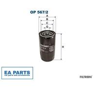 Oil Filter for NISSAN DATSUN PATROL FILTRON OP 567/2