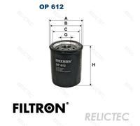 FILTRON OP 612 Oil filter