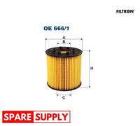OIL FILTER FOR NISSAN OPEL RENAULT FILTRON OE 666/1
