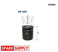 OIL FILTER FOR OPEL FRONTERA A OMEGA A FILTRON OP 625