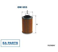Oil Filter for OPEL INSIGNIA A SIGNUM VECTRA C FILTRON OM 653