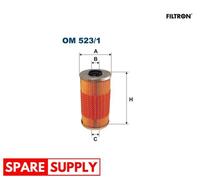 OIL FILTER FOR OPEL OMEGA B FILTRON OM 523/1