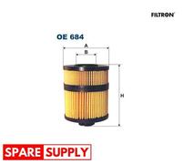 OIL FILTER FOR OPEL SIGNUM VECTRA C FILTRON OE 684