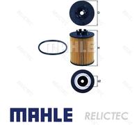 MAHLE ORIGINAL OX 173/2D Oil filter