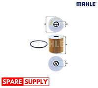 OIL FILTER FOR PEUGEOT 1007 2008 206 206+ MAHLE OX 339/2D