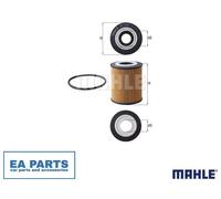 Oil Filter for PEUGEOT 2008 208 3008 301 MAHLE OX 1237D