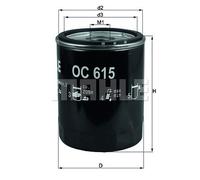 MAHLE Oil Filter Spin on OC615