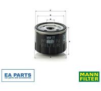 Oil Filter for PIAGGIO BEVERLY MP3 X8 X9 MANN-FILTER MW 77