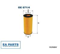 Oil Filter for PORSCHE AUDI VW FILTRON OE 671/4