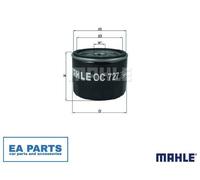Oil Filter for RENAULT 19 I Chamade CAPTUR CLIO DUSTER MAHLE OC 727