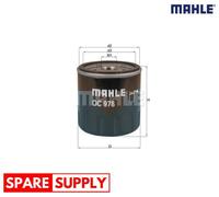 OIL FILTER FOR RENAULT CAPTUR CLIO DOKKER DUSTER MAHLE OC 978