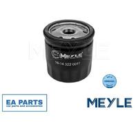 Oil Filter for DACIA MERCEDES-BENZ NISSAN MEYLE 16-14 322 0011