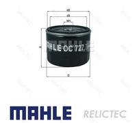 MAHLE Oil Filter - OC727