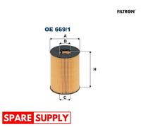 OIL FILTER FOR RENAULT NISSAN OPEL FILTRON OE 669/1