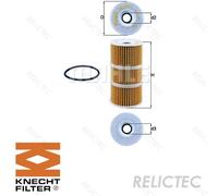 MAHLE Oil Filter - OX3891D