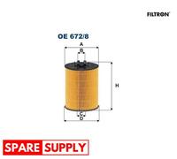 OIL FILTER FOR ROLLS-ROYCE BMW FILTRON OE 672/8