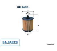Oil Filter for SAAB 9-3 9-3X 9-5 FILTRON OE 648/3