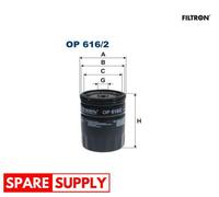 OIL FILTER FOR SEAT SKODA VW FILTRON OP 616/2