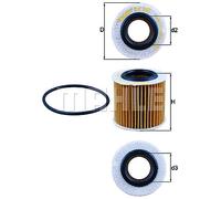 OIL FILTER FOR SEAT SKODA VW MAHLE OX 360D