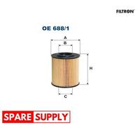 OIL FILTER FOR SKODA FABIA PRAKTIK ROOMSTER FILTRON OE 688/1