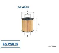 Oil Filter for SKODA SEAT VW FILTRON OE 688/1