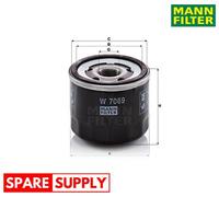 OIL FILTER FOR SSANGYONG HONDA MANN-FILTER W 7069